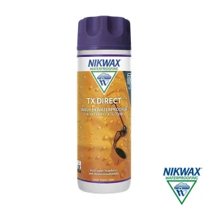 Nikwax TX.Direct Wash-In kylläste vedenpitäville vaatteille, 300 ml