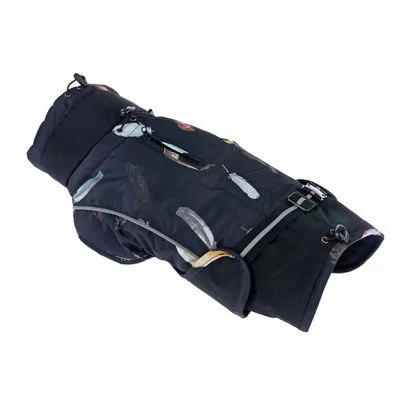 Nomad Tales Bloom Midnight -koiran takki selän pituus noin 35 cm