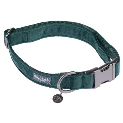 Nomad Tales Blush -kaulapanta, emerald XS-koko: 24 - 36 cm kaulanympärys, L 10 mm