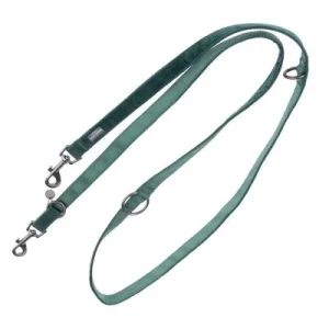 Nomad Tales Blush -koiran talutushihna, emerald 200 cm pitkä, 20 mm leveä