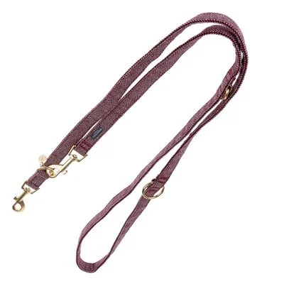 Nomad Tales Calma -talutushihna, burgundy pituus 200 cm, leveys 20 mm