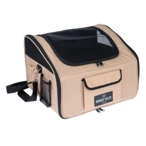 Nomad Tales Spirit -turvaistuin koirille, hiekka n. P 44 x L 37 x K 30 cm