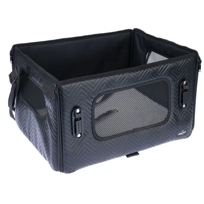 Nomad Tales -turvaistuin koirille, eebenpuu P 47,5 x L 38 x K 27,5 cm