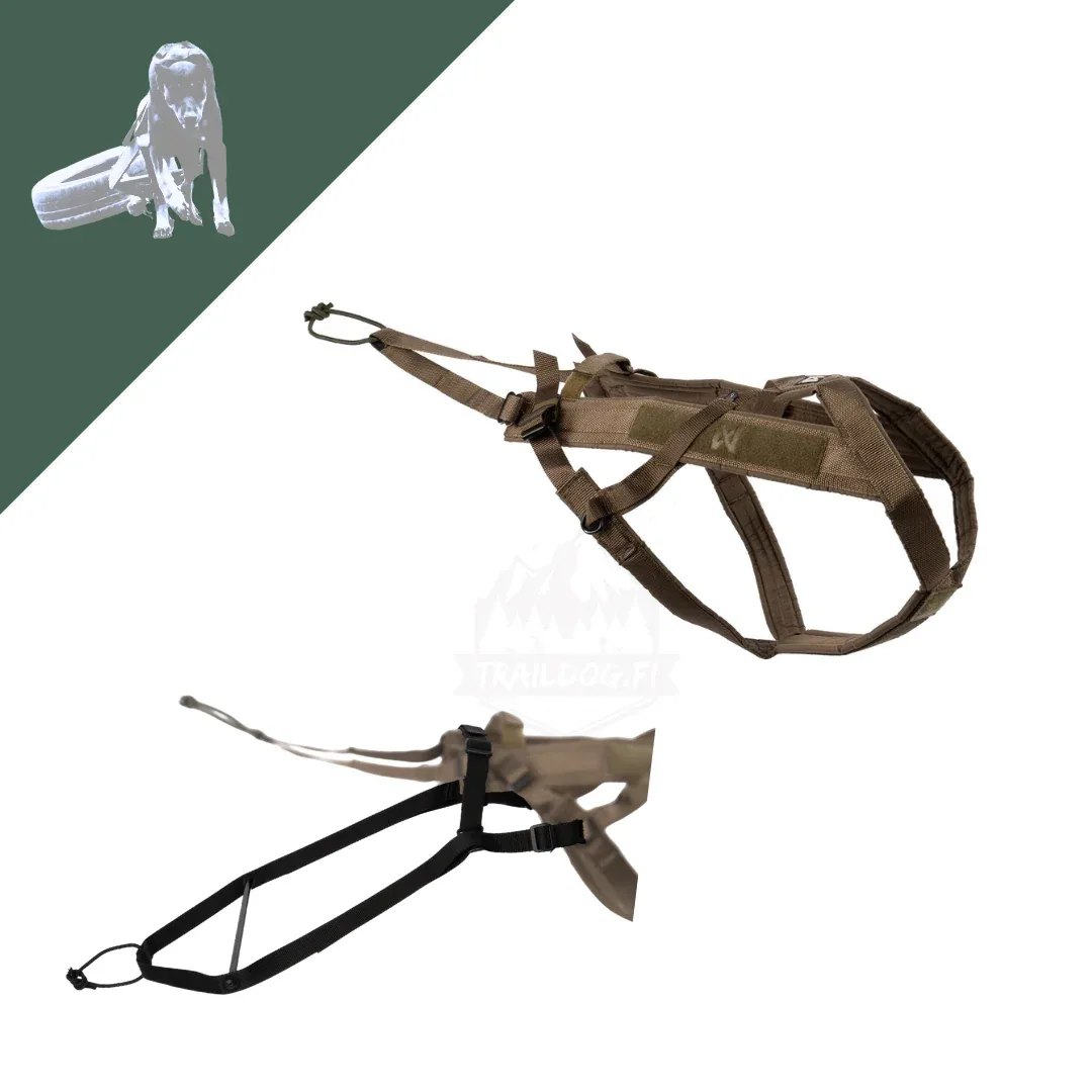 Non-stop Freemotion WD Harness + Pulling Attachment