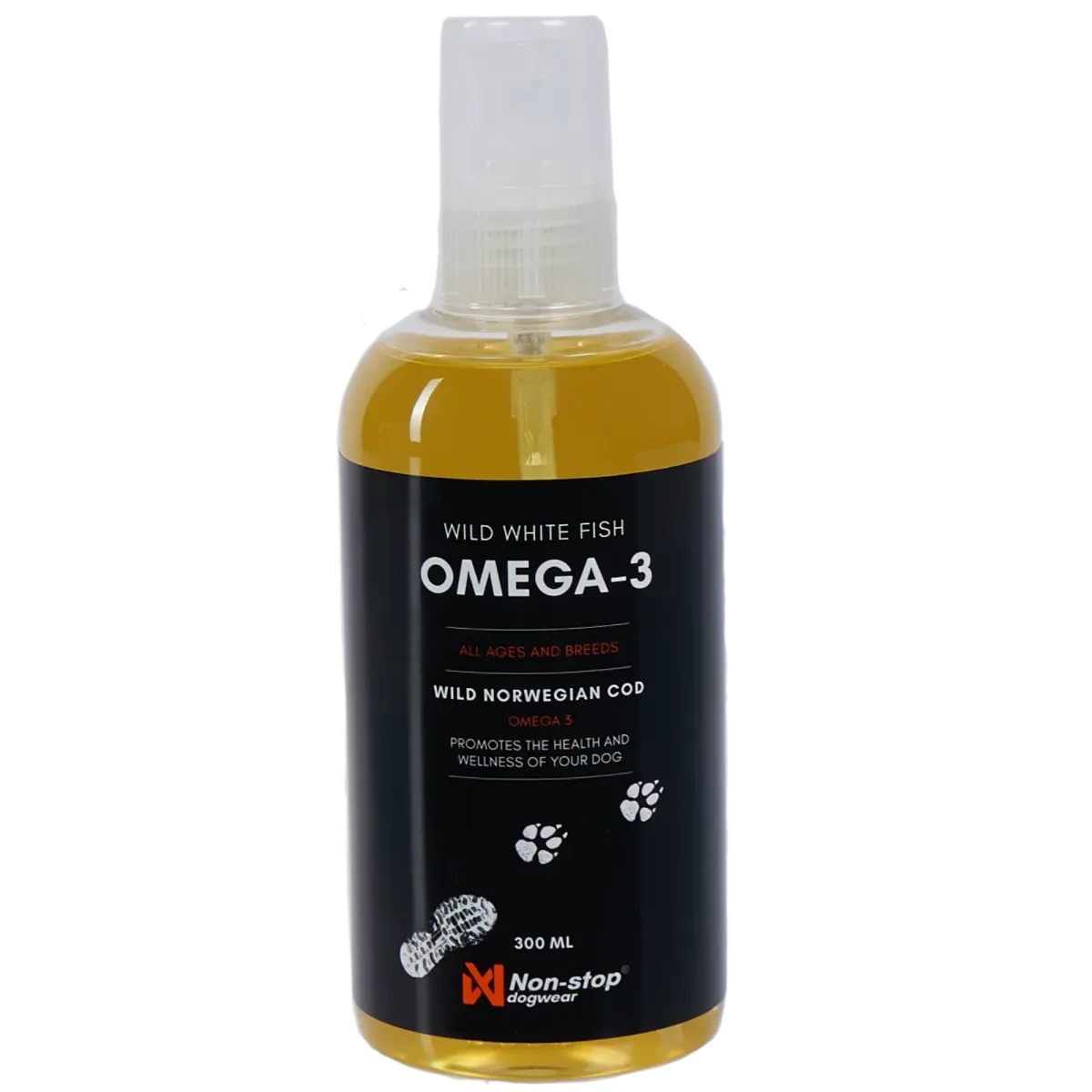 Non-stop Wild white fish omega-3 oil -kalaöljy 300 ml