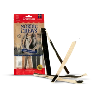 Nordic Chews Beef Rawhide Ministrips 5p