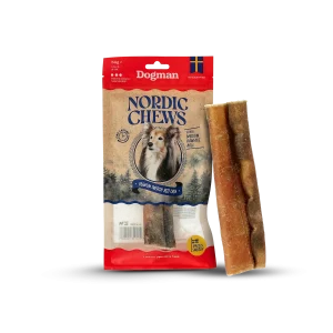 Nordic Chews Beef Rawhide Roll Medium 1p
