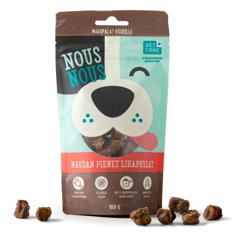 NousNous Naudan pienet lihapullat 100g