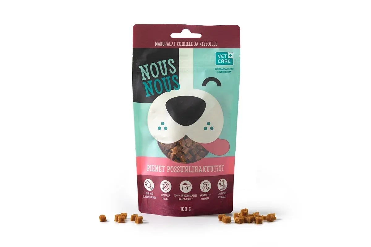 NousNous Pienet possunlihakuutiot 100 g