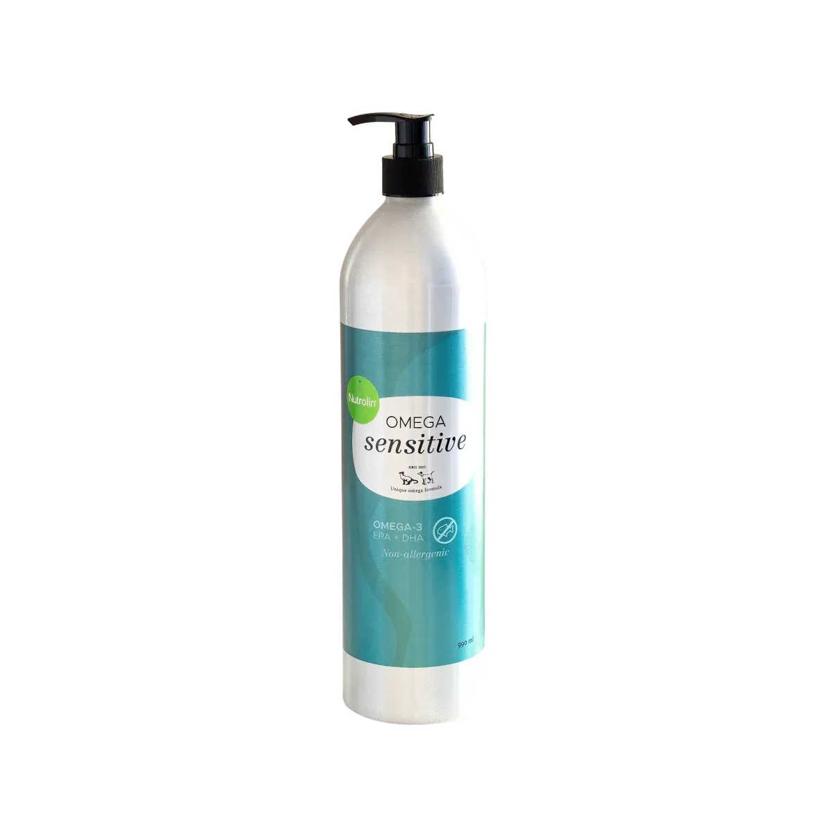 Nutrolin OMEGA SENSITIVE ravintoöljy 990 ml P.E 9/26