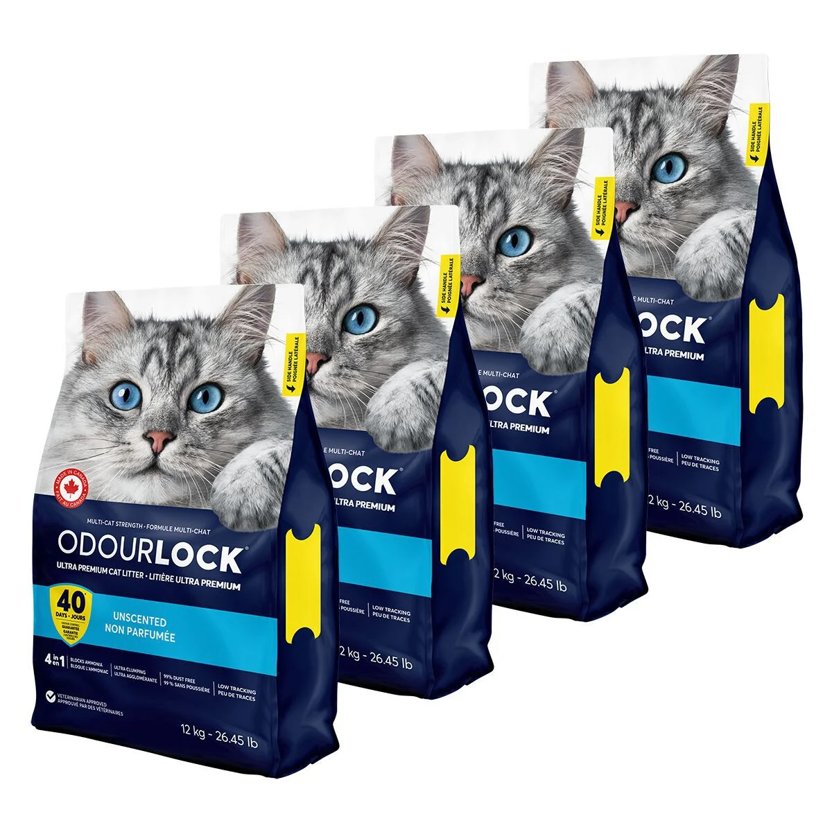 Odourlock Original Unscented 4 x 12 kg