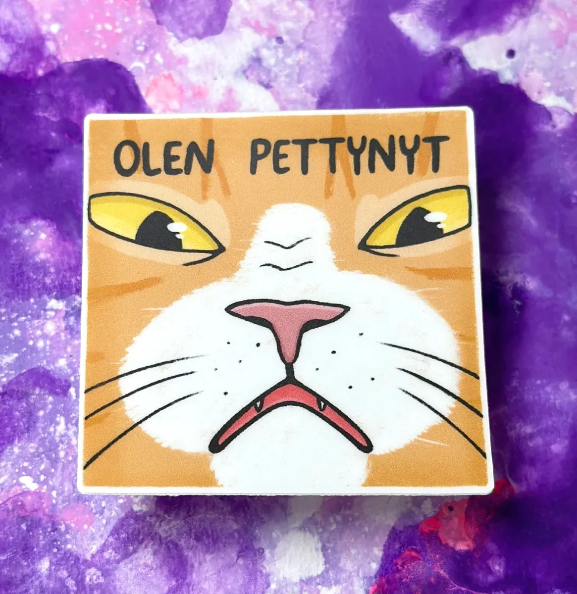Olen pettynyt – Säänkestävä tarra
