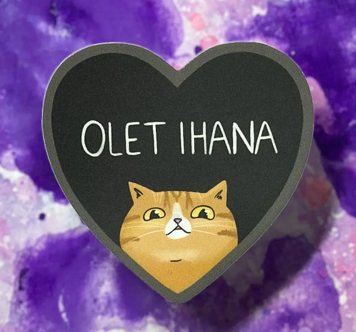Olet ihana – Säänkestävä tarra