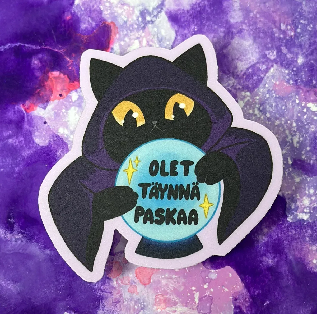 Olet täynnä paskaa – Säänkestävä tarra
