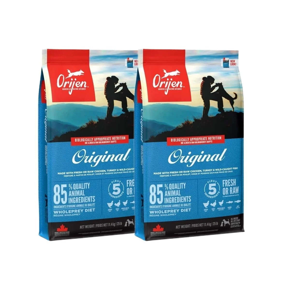 Orijen Dog Original 2×11,4 kg