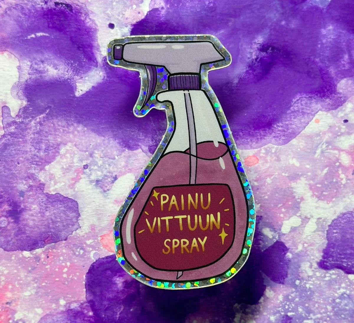 Painu vittuun spray – Säänkestävä tarra