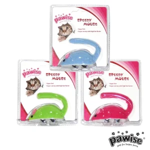 Pawise Speedy Mouse liikkuva hiiri lelu, 7 cm