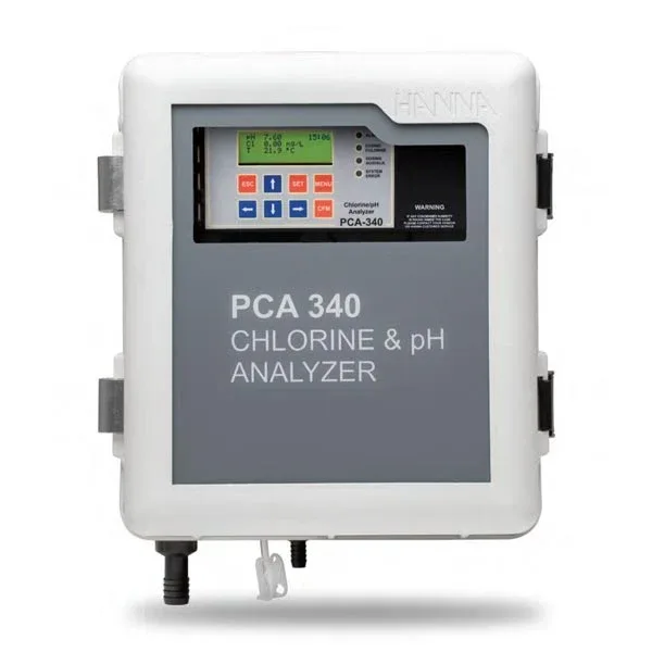 PCA340 Free & Total chlorine, pH & °C controller/analyser