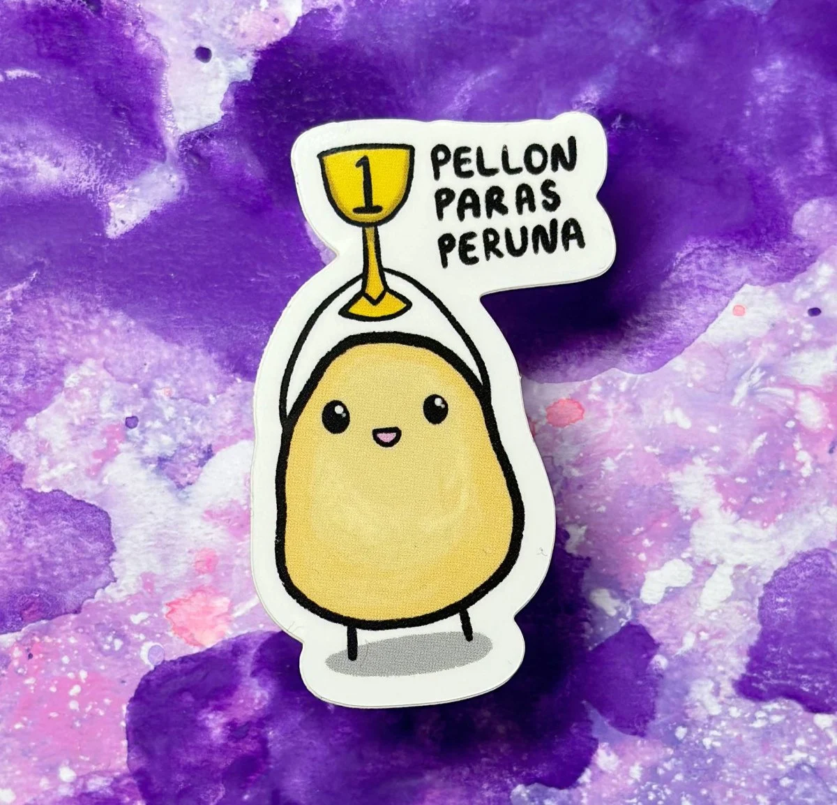 Pellon paras peruna – Säänkestävä tarra