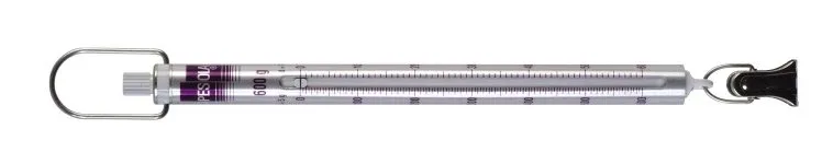 PESOLA Spring scale 600 g d=5 g Medio Line, purple with clamp