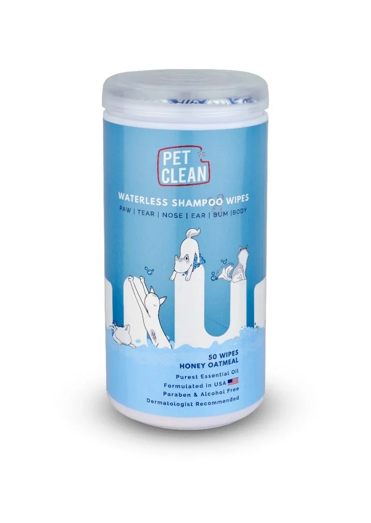 Pet Clean kuivashampoopyyhe lemmikille 50kpl