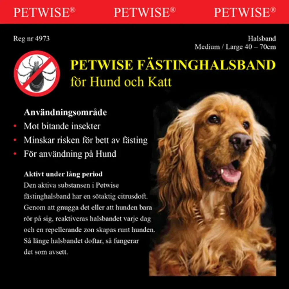 Petwise tuoksupanta koiralle M/L