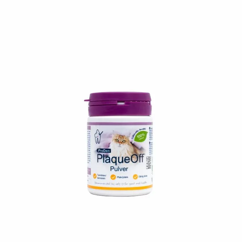 Plaque Off® – Suuhygieniajauhe kissoille 40 g