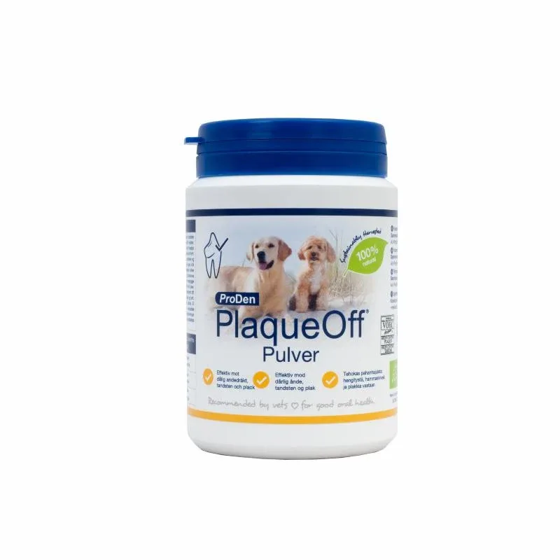 Plaque Off® – Suuhygieniajauhe koirille