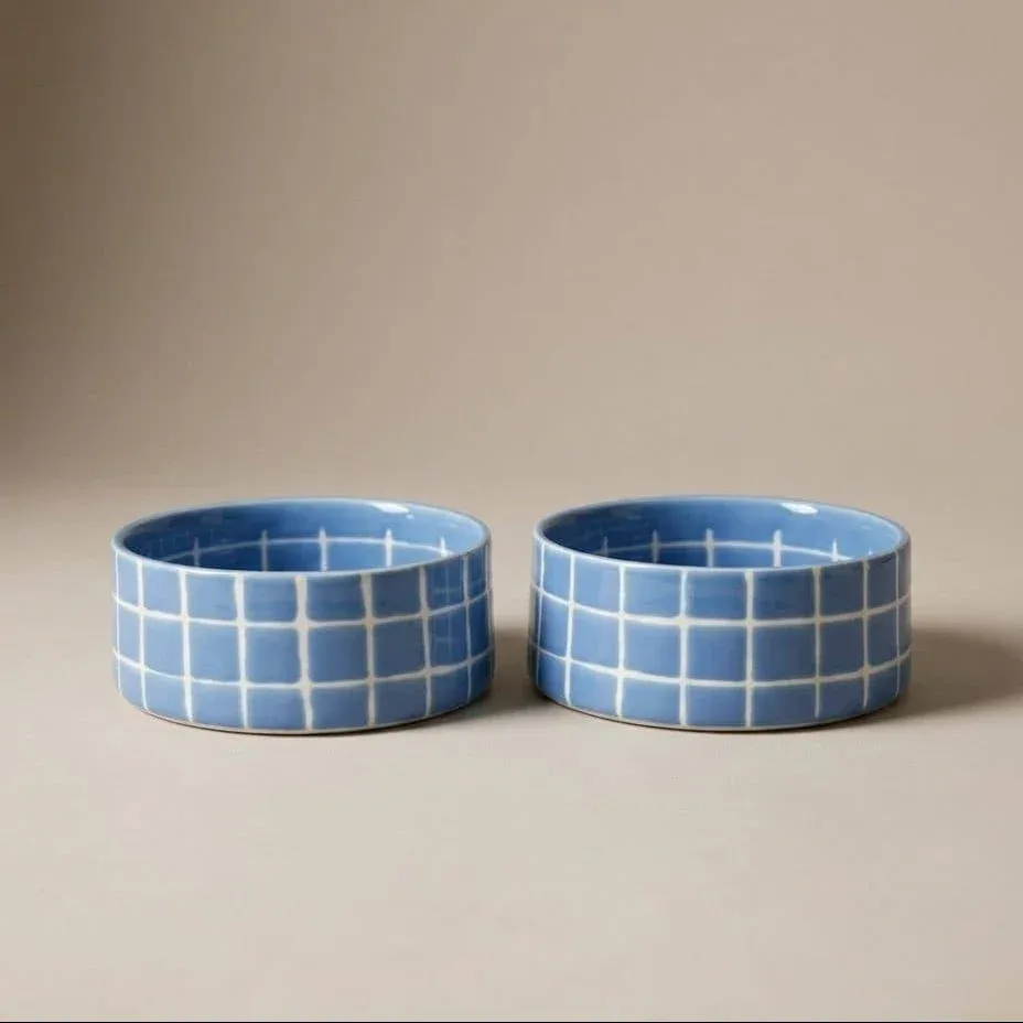 Pool-ruokakupit 16,5cm 2kpl, Blue Sky