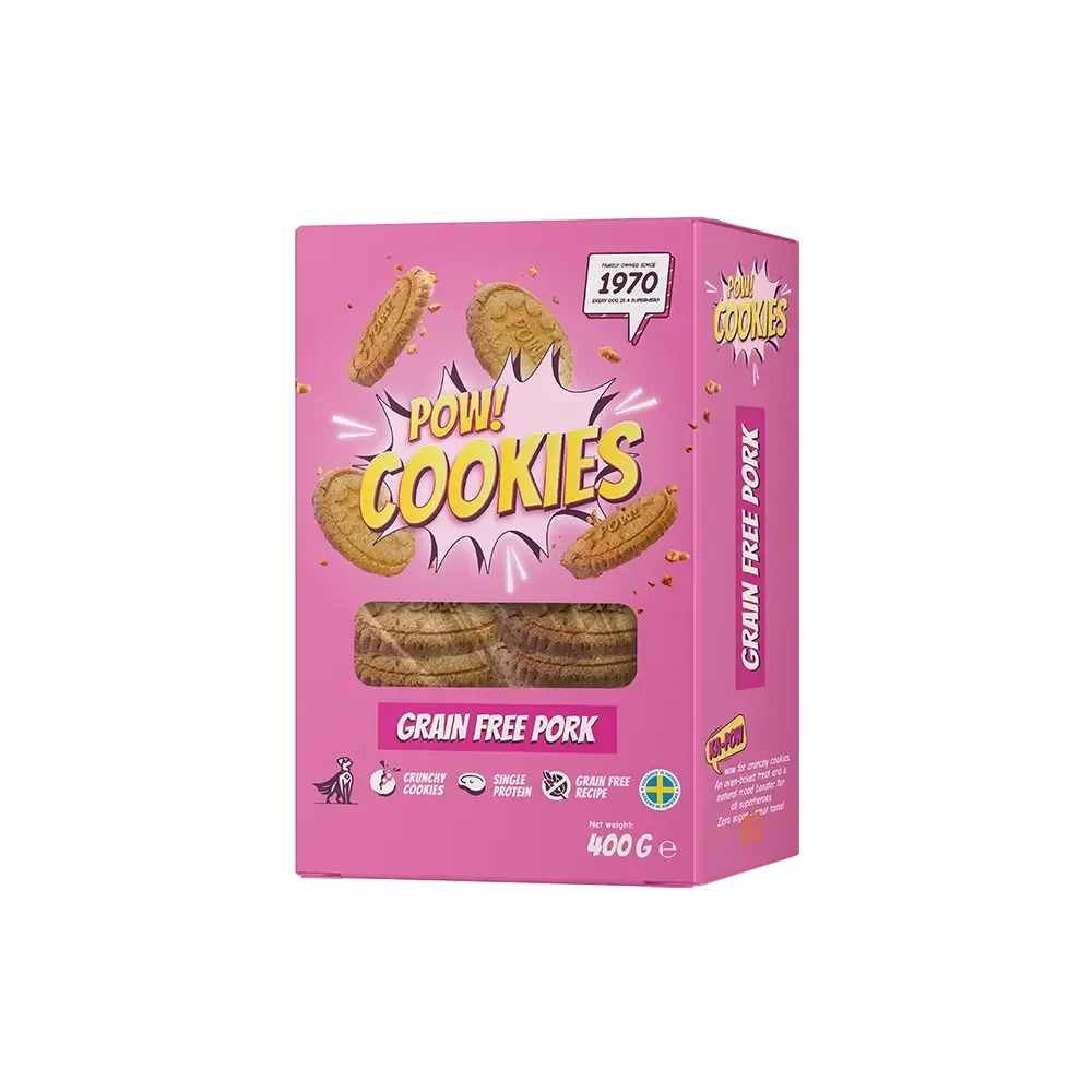 POW! Cookie Grain free Pork 400 g (possu)