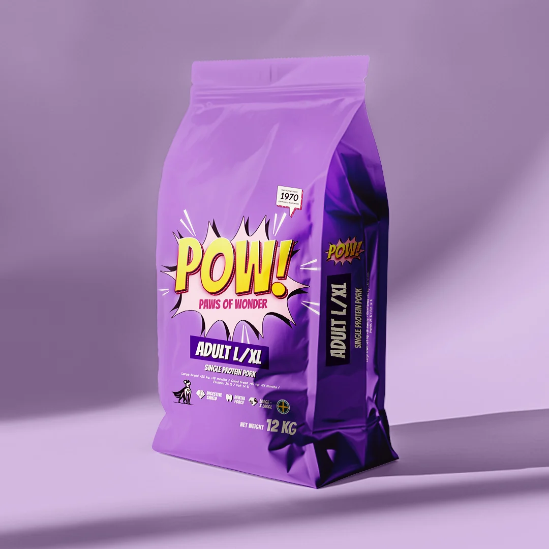 POW! Dog Adult Large/X-Large Pork - Image 2
