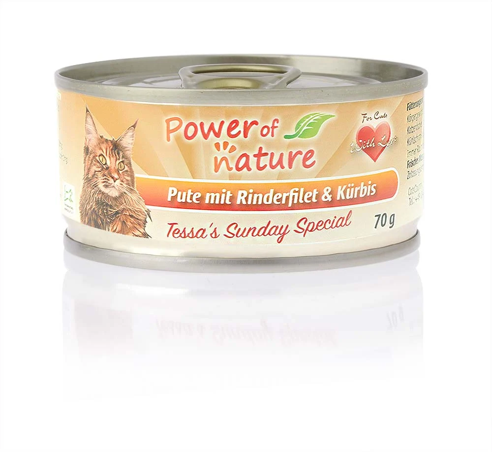 Power of nature Kalkkunaa ja naudanfilettä 70g