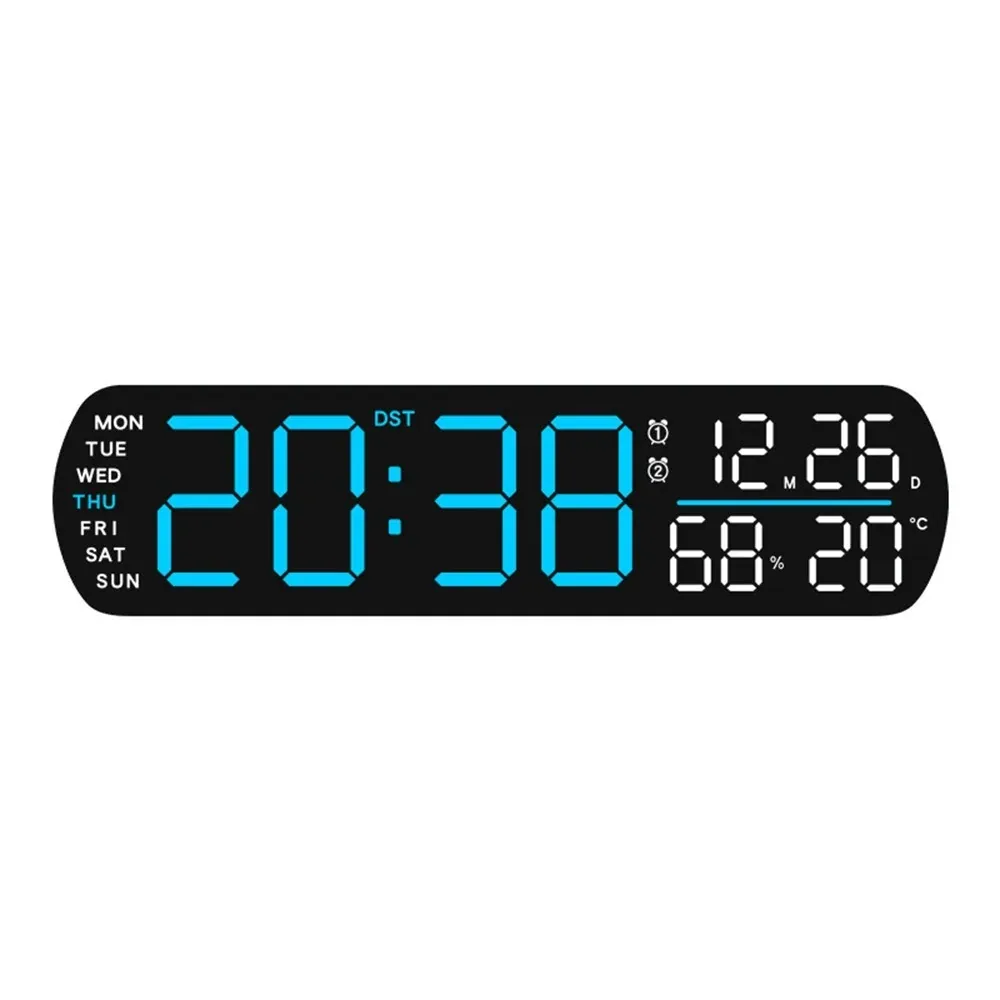 Pöytäkello LED 26 cm