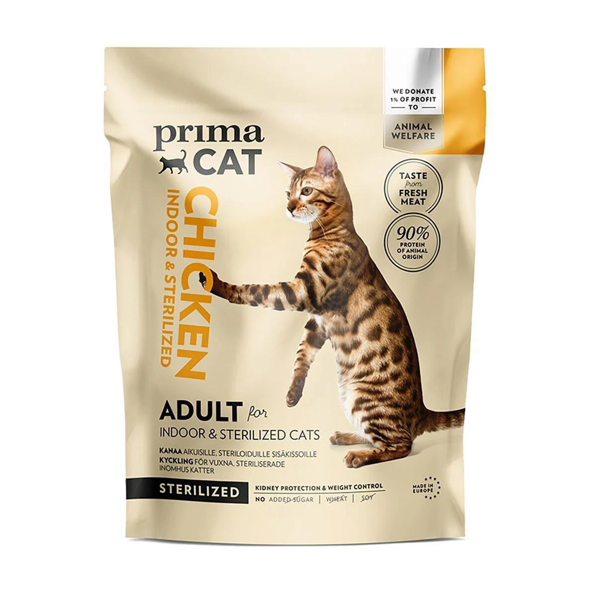 PrimaCat Kana steriloiduille kissoille 4 kg