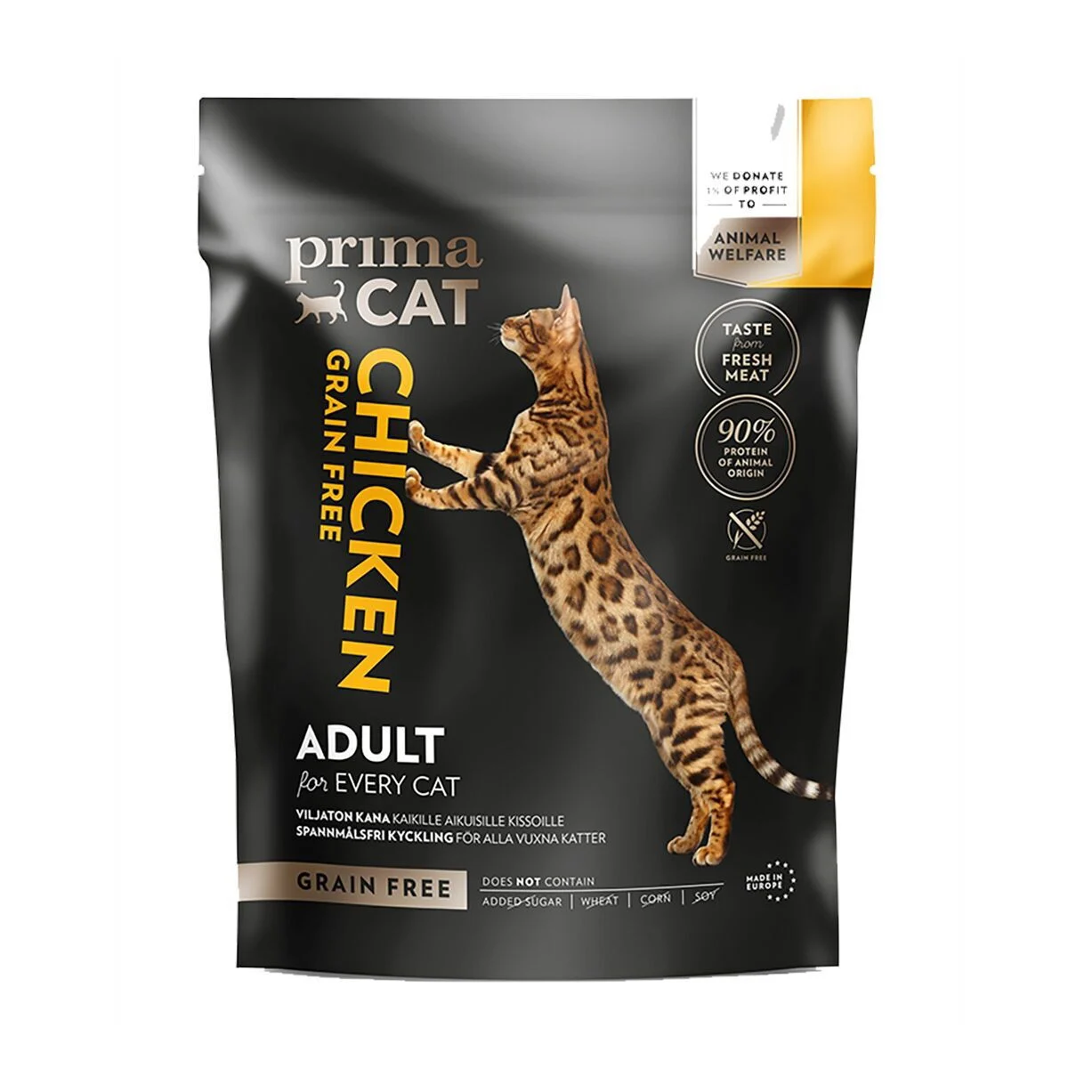 PrimaCat Viljaton kana aikuisille kissoille 4 kg