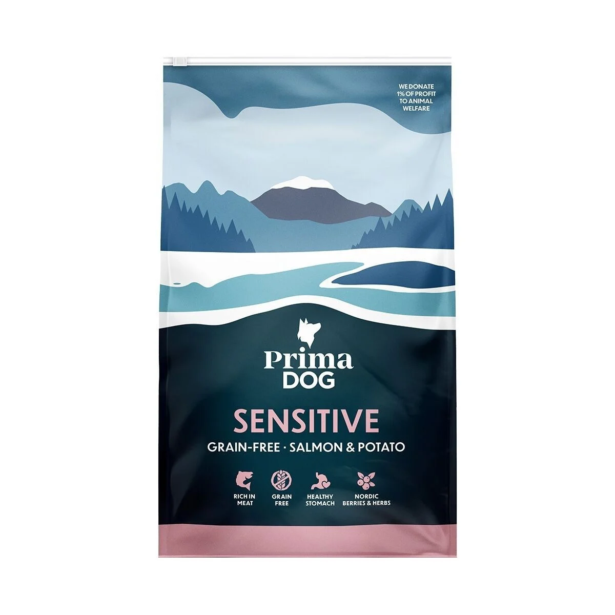 PrimaDog Grain Free Salmon & Potato 10 kg
