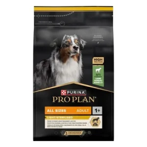 Pro Plan All Sizes Adult Light Sterilised lammas 3 kg