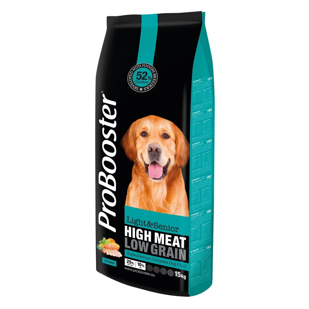 ProBooster Adult Light & Senior Chicken 15 kg