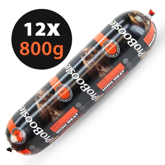 ProBooster Liha-ateria Kana & Lammas 12×800 g - Image 2