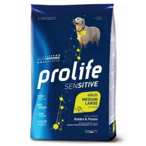 Prolife Sensitive Adult Medium/Large kani & peruna 10 kg