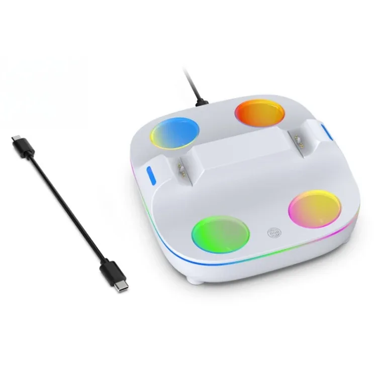 PS5 Controller Dual Charger RGB
