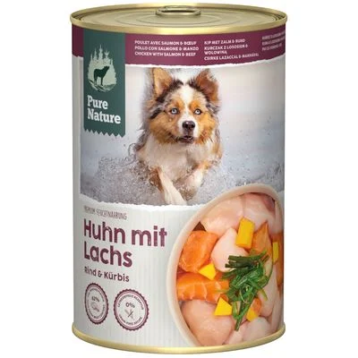 Pure Nature Adult 6 x 400 g kana & lohi
