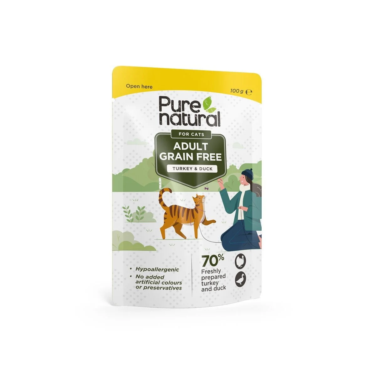 Purenatural Adult kalkkuna & ankka, 100g