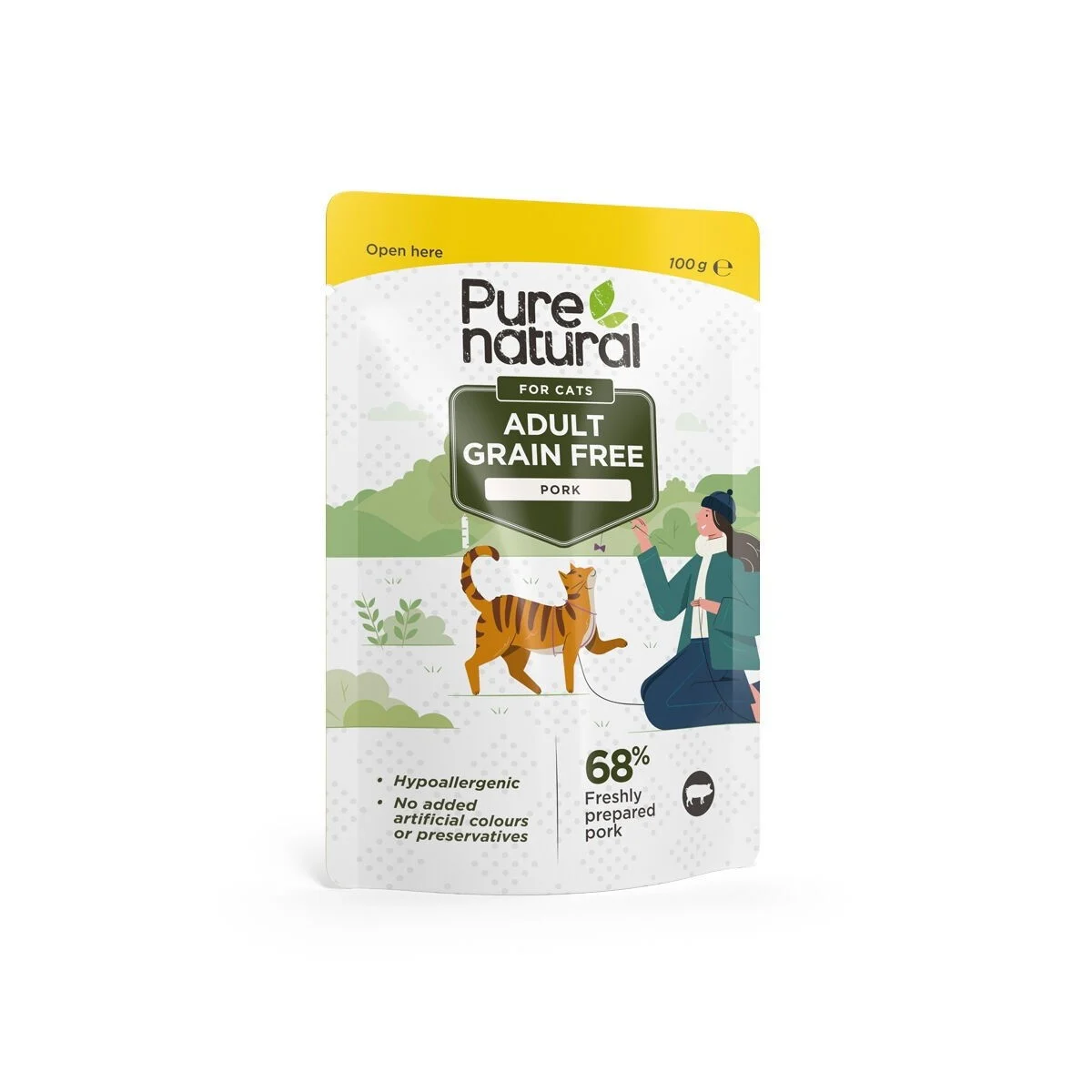 Purenatural Cat Adult possu, 100 g