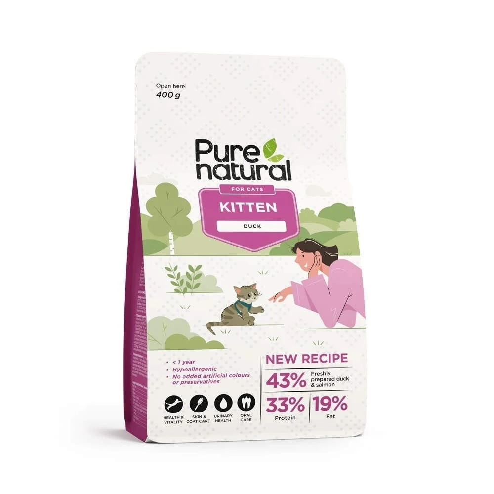 Purenatural Cat Kitten Duck