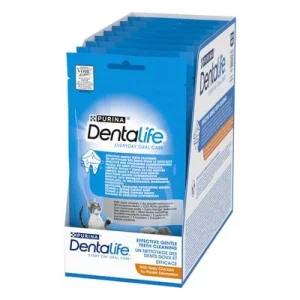 PURINA Dentalife Daily kissan hammashoito välipalat 8 x 40 g
