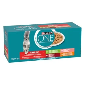 PURINA ONE Sterilcat 40 x 85 g Mix (4 lajiketta)