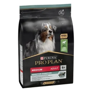 PURINA PRO PLAN Medium Adult Sensitive Digestion lammas ja riisi 3 kg