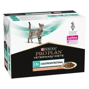 Purina Pro Plan Veterinary Diets Feline EN ST/OX Gastrointestinal, lohi 10 x 85 g