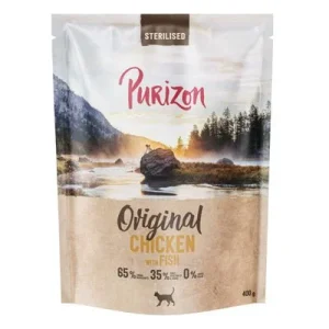 Purizon Cat Sterilised kana ja kala - Original Daily 65 %, UUSI 400 g